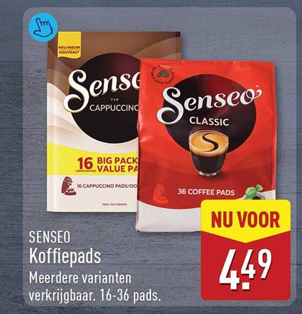 SENSEO Koffiepads Meerdere varianten verkrijgbaar. 16-36 pads.