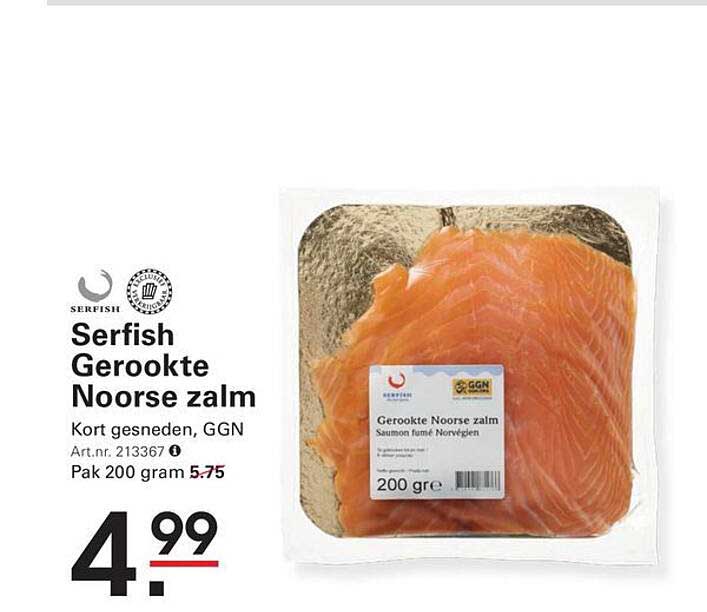 Serfish Gerookte Noorse zalm