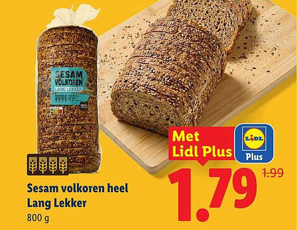 Sesam volkoren heel Lang Lekker