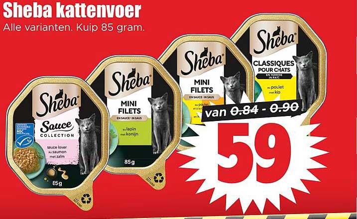 Sheba kattenvoer