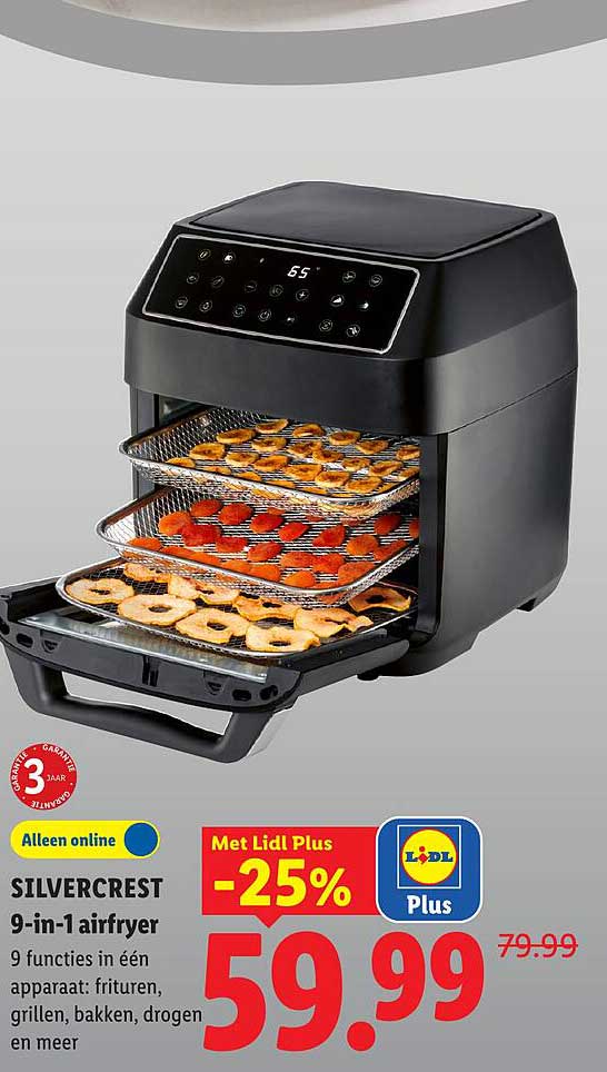 SILVERCREST 9-in-1 airfryer