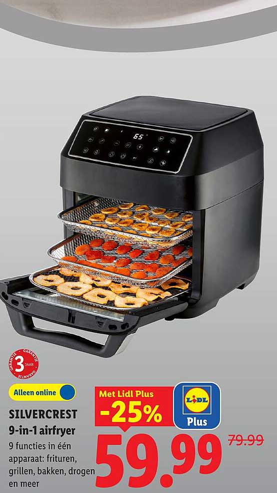 SILVERCREST 9-in-1 airfryer