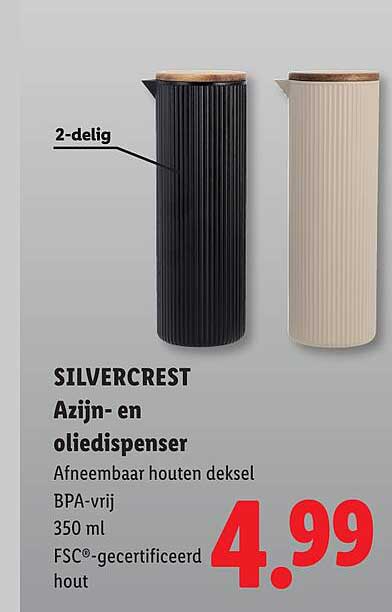 SILVERCREST Azijn- en oliedispenser