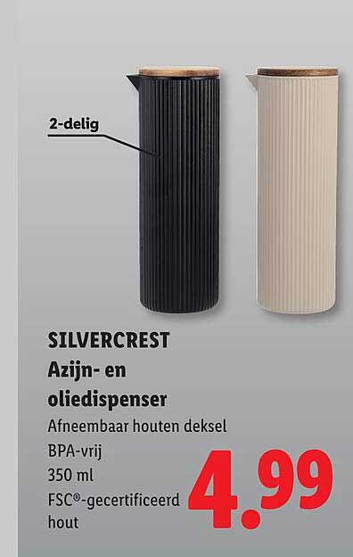 SILVERCREST Azijn- en oliedispenser