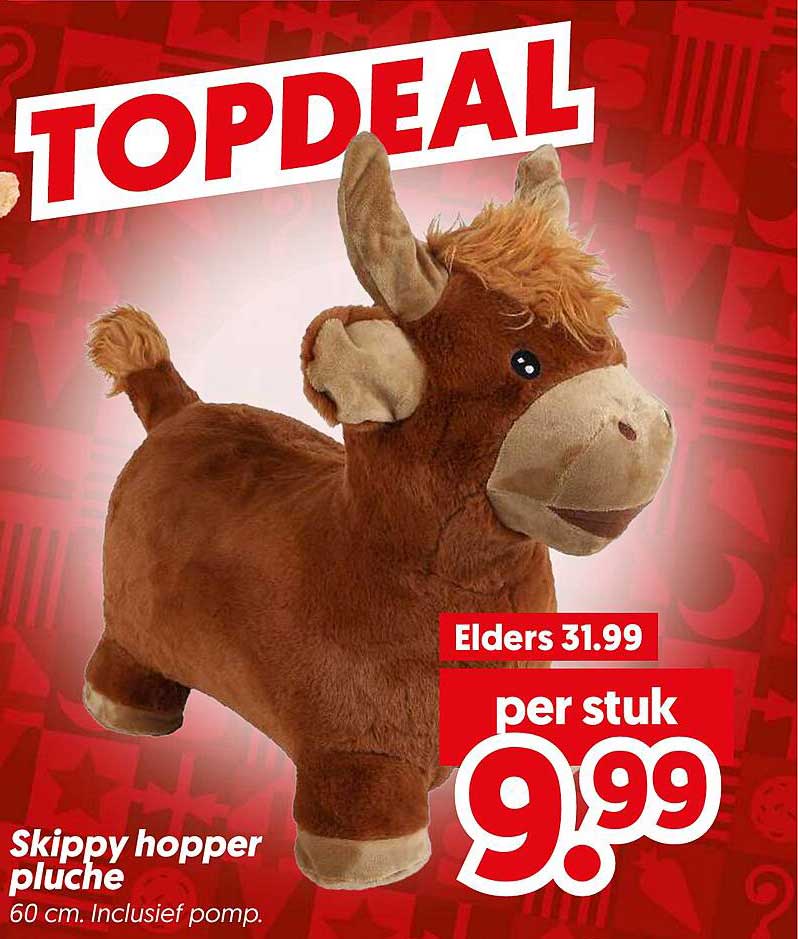 Skippy hopper pluche