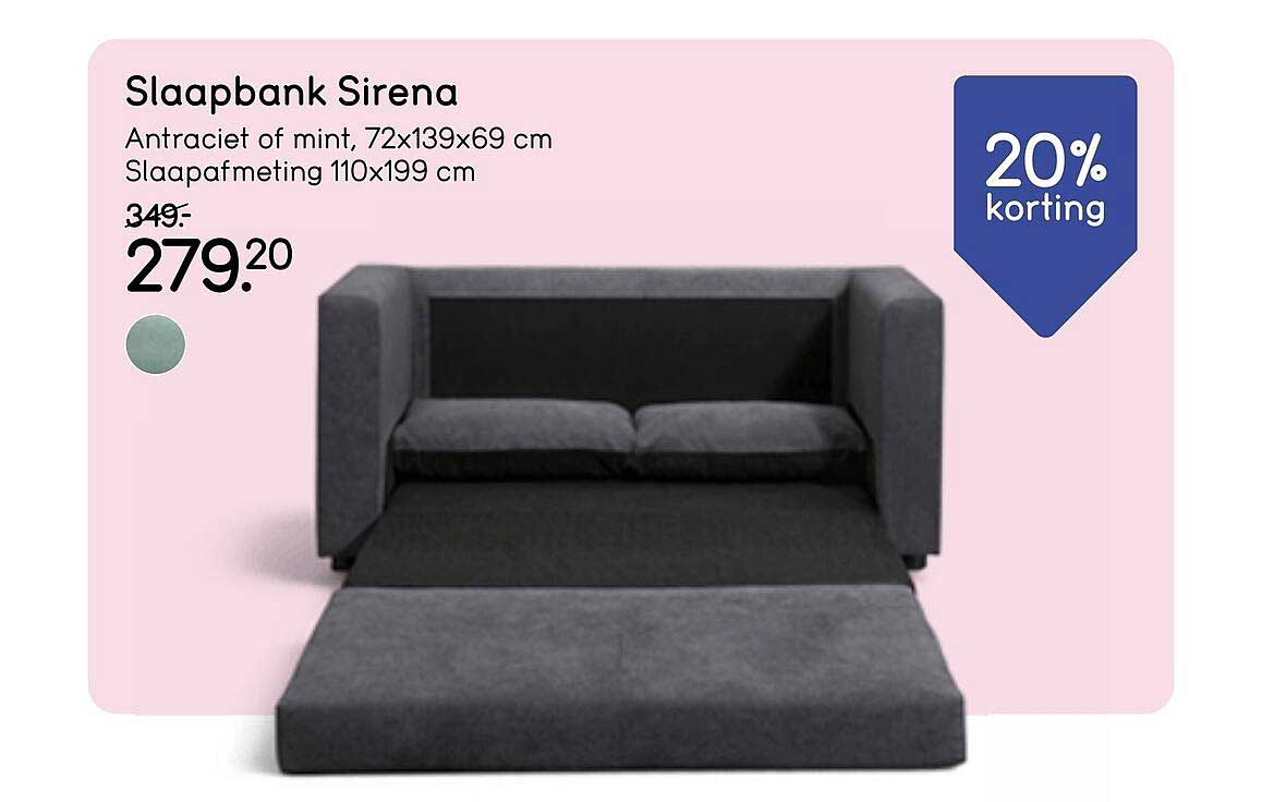 Slaapbank Sirena