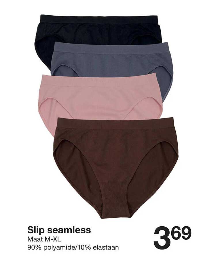 Slip seamless