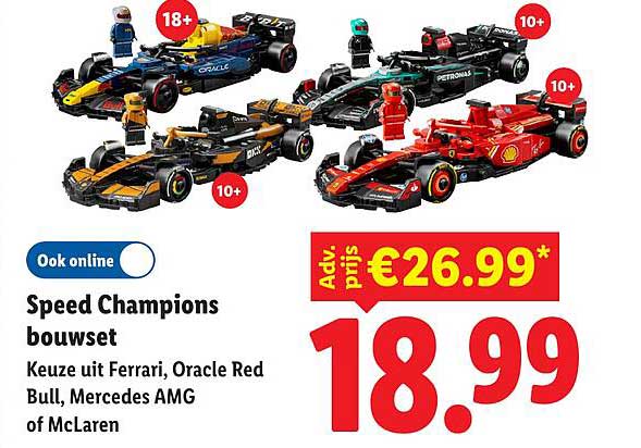 Speed Champions bouwset