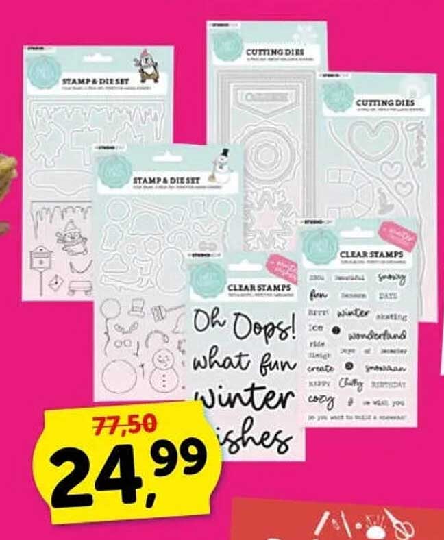 Stamp & Die Set / Cutting Dies / Clear Stamps