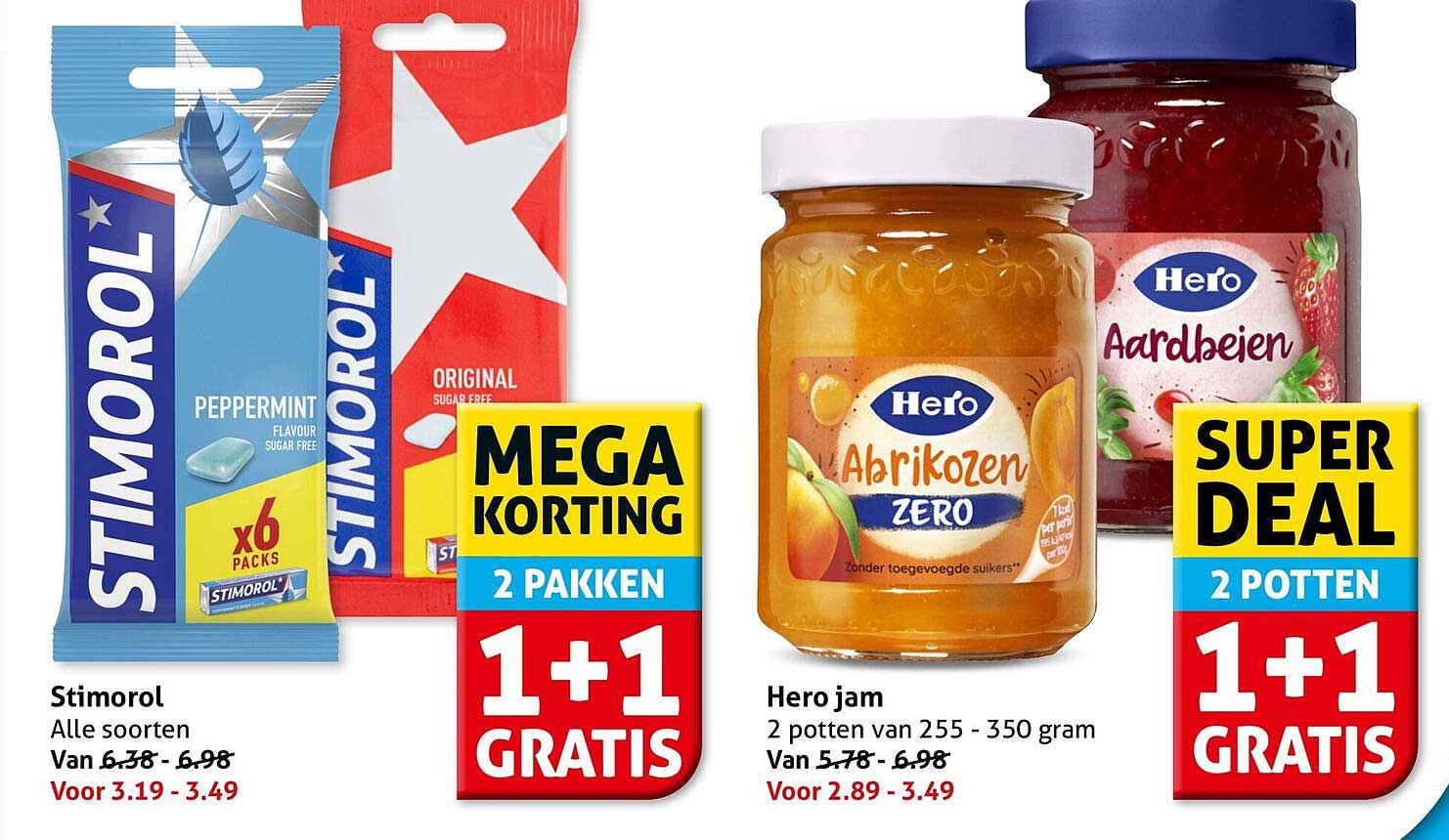 Stimorol Alle soorten 1+1 gratis