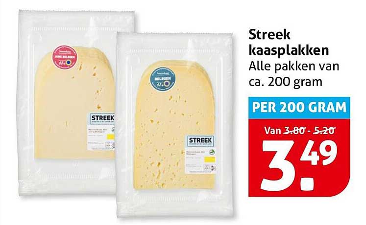 Streek kaasplakken