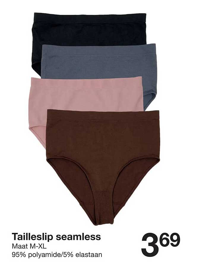 Tailleslip seamless