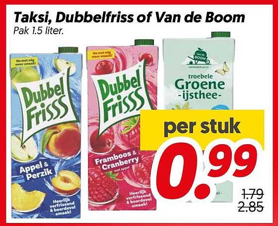 Taksi, DubbelFrisss of Van de Boom