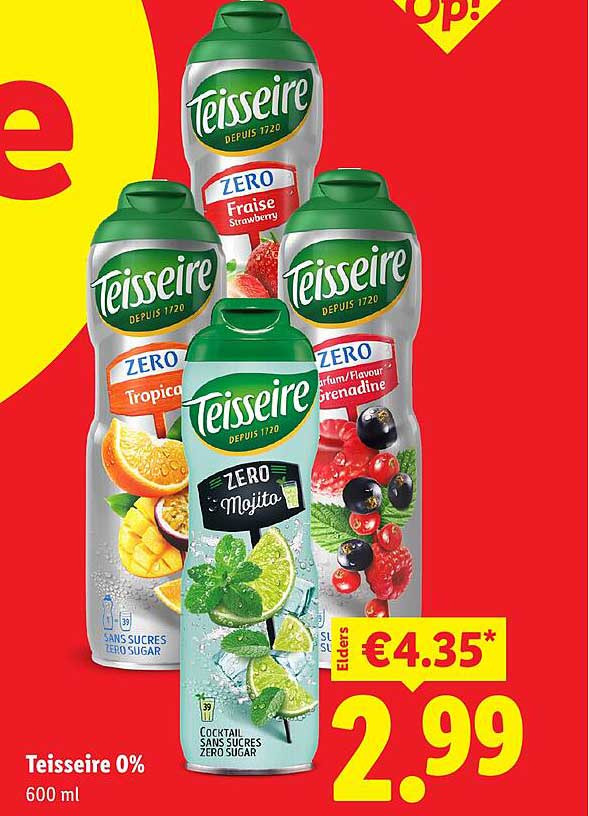 Teisseire 0% 600 ml