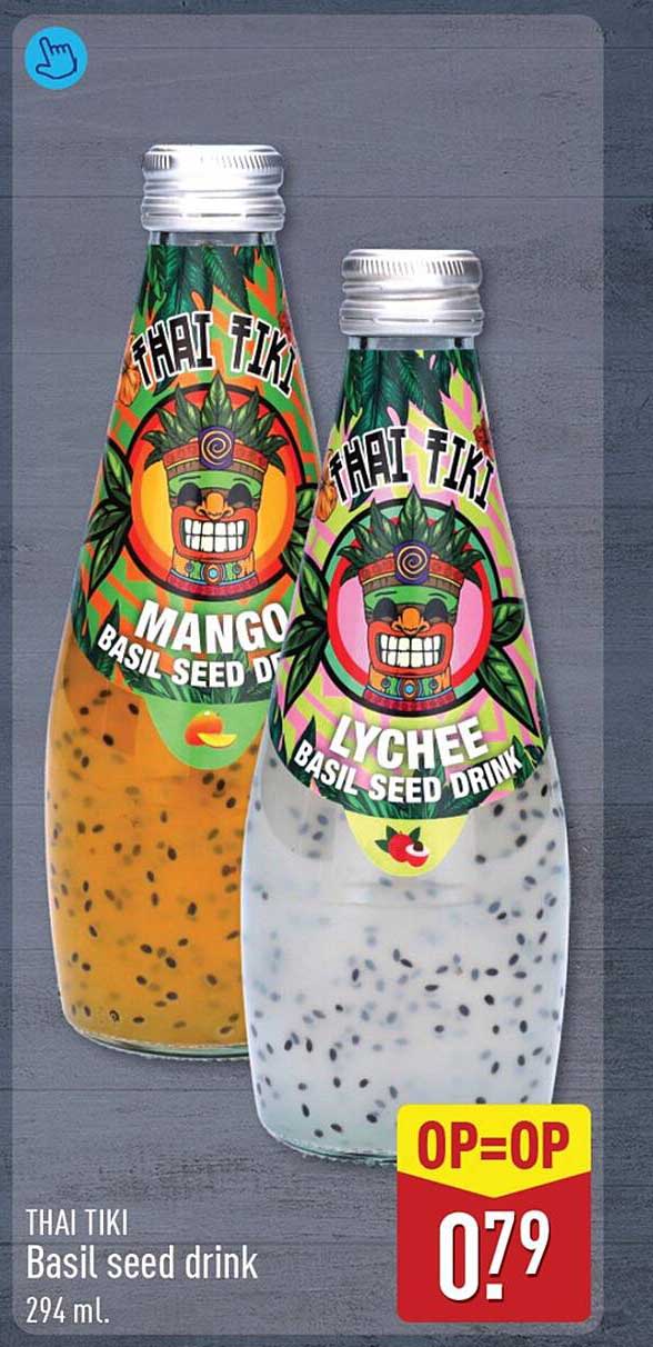THAI TIKI Basil seed drink