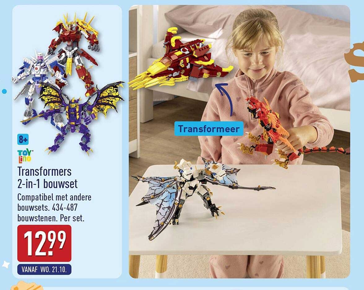 Transformers 2-in-1 bouwset