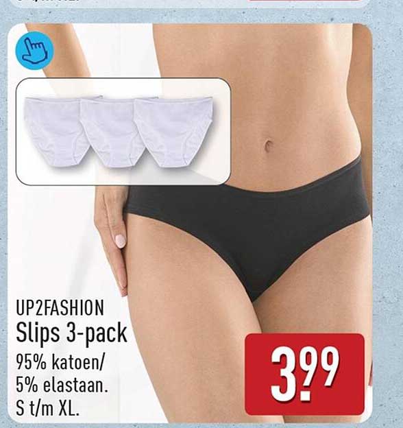 UP2FASHION Slips 3-pack