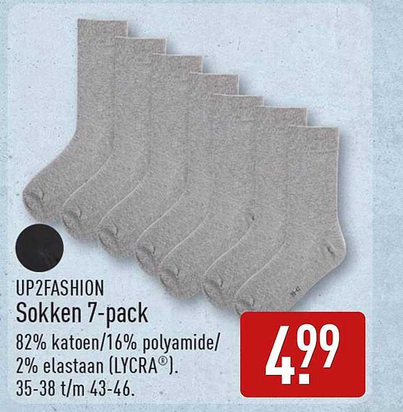 UP2FASHION Sokken 7-pack