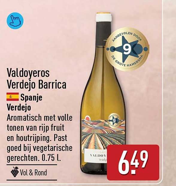 Valdoveros Verdejo Barrica