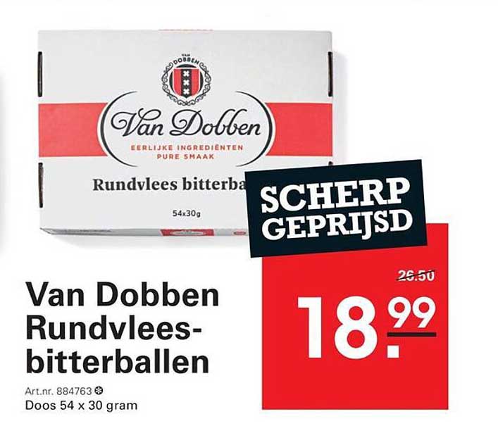 Van Dobben Rundvlees-bitterballen