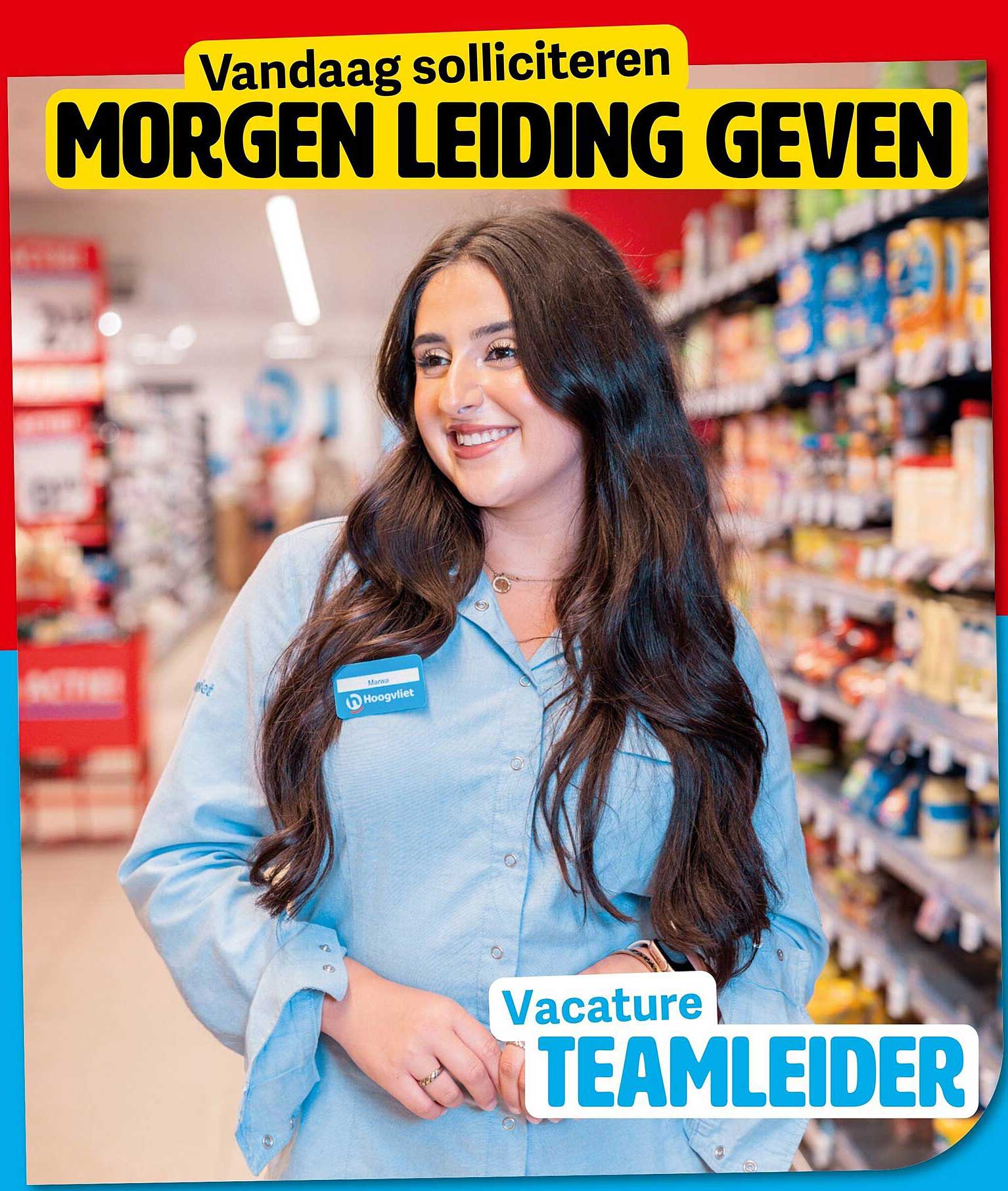 Vandaag solliciteren morgen leiding geven Vacature Teamleider