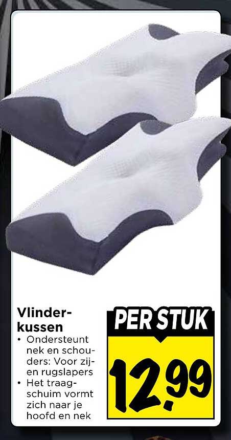 Vlinder-kussen PER STUK