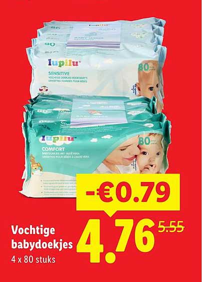 Vochtige babydoekjes