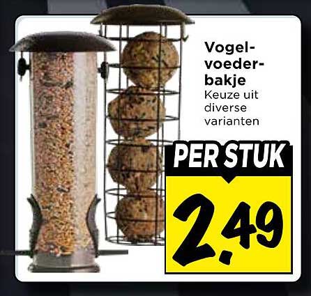 Vogel-voeder-bakje Keuze uit diverse varianten PER STUK