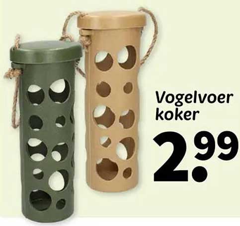 Vogelvoer koker