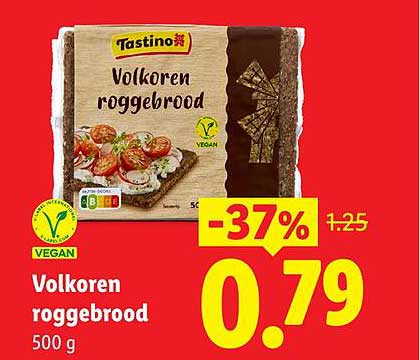 Volkoren roggebrood