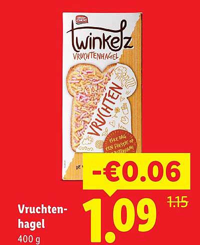 Vruchtenhagel 400 g
