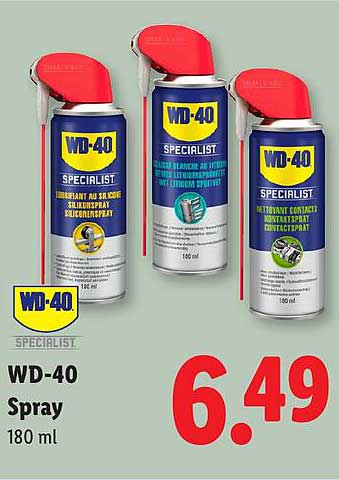 WD-40 Spray 180 ml