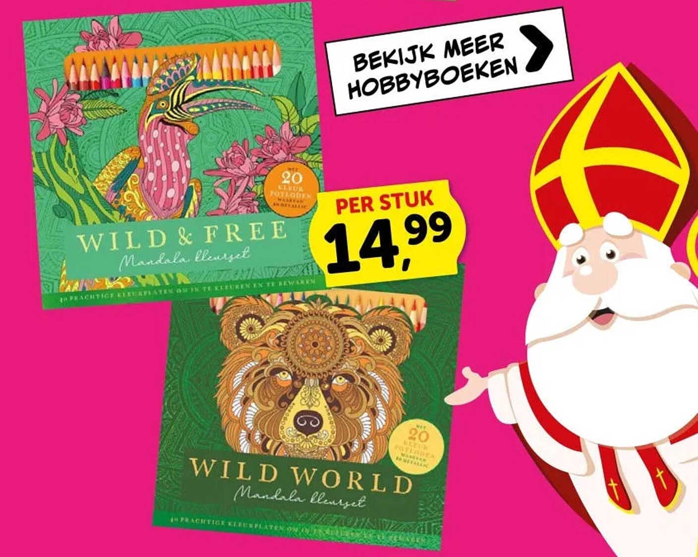 Wild & Free Mandala kleurset