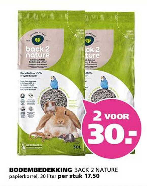 BODEMBEDEKKING BACK 2 NATURE
