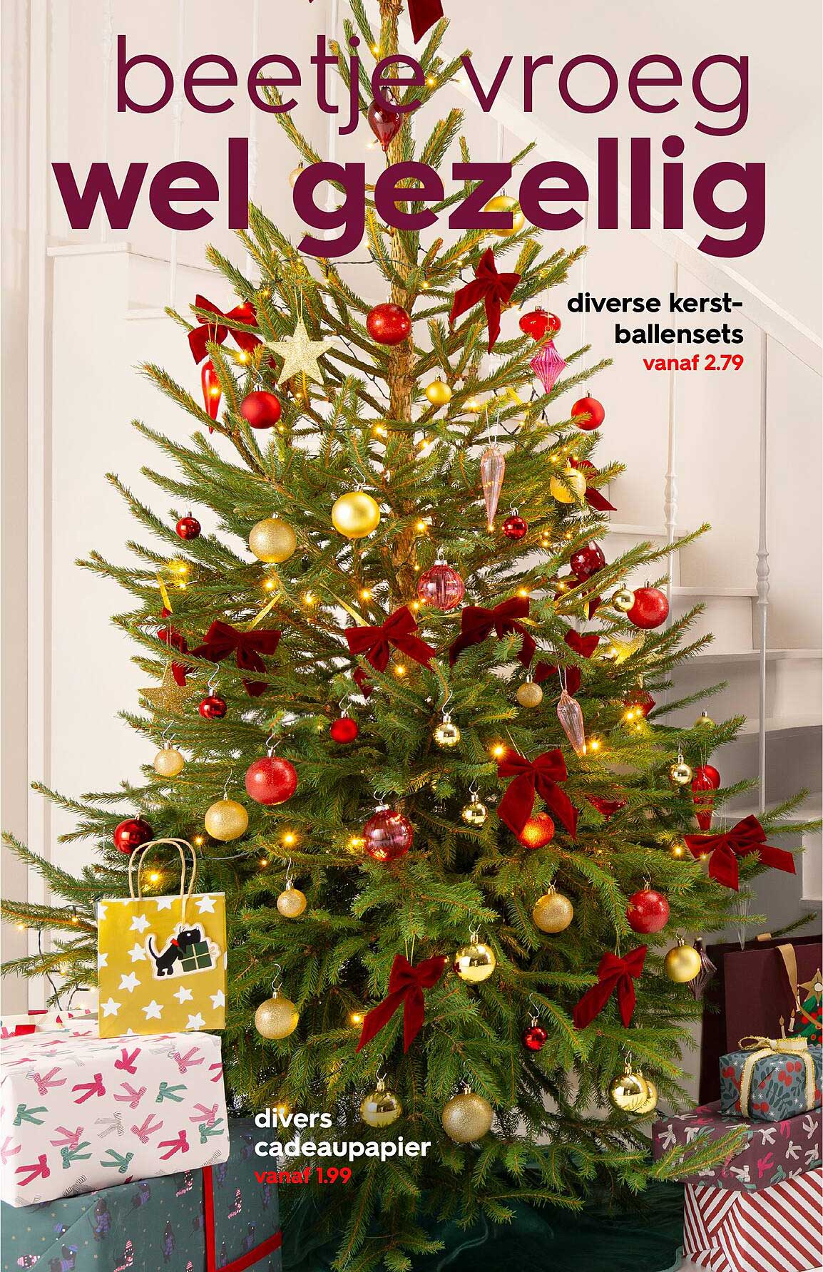 diverse kerstballensets vanaf 2.79