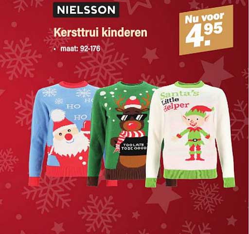 Kersttrui kinderen