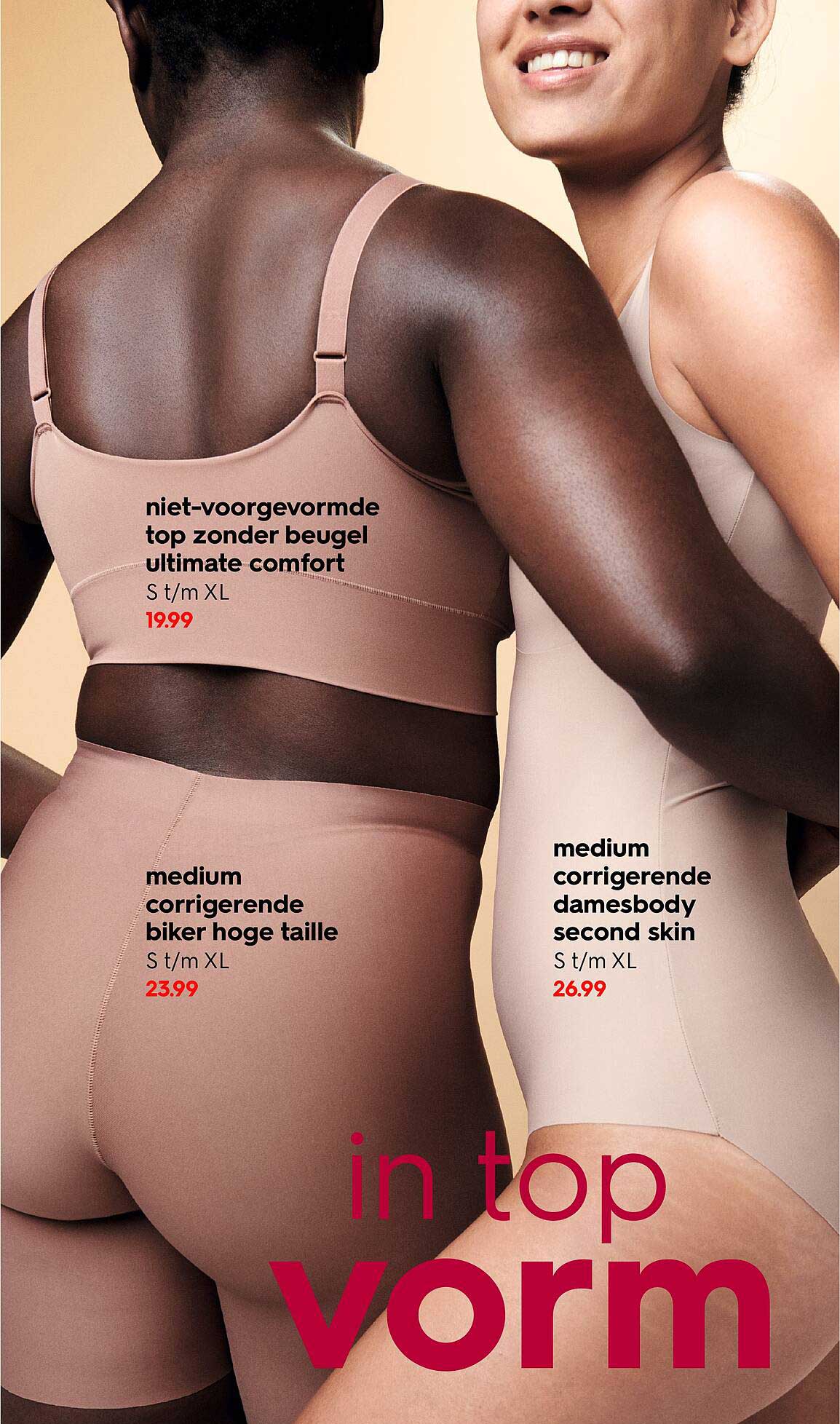niet-voorgevormde top zonder beugel ultimate comfort