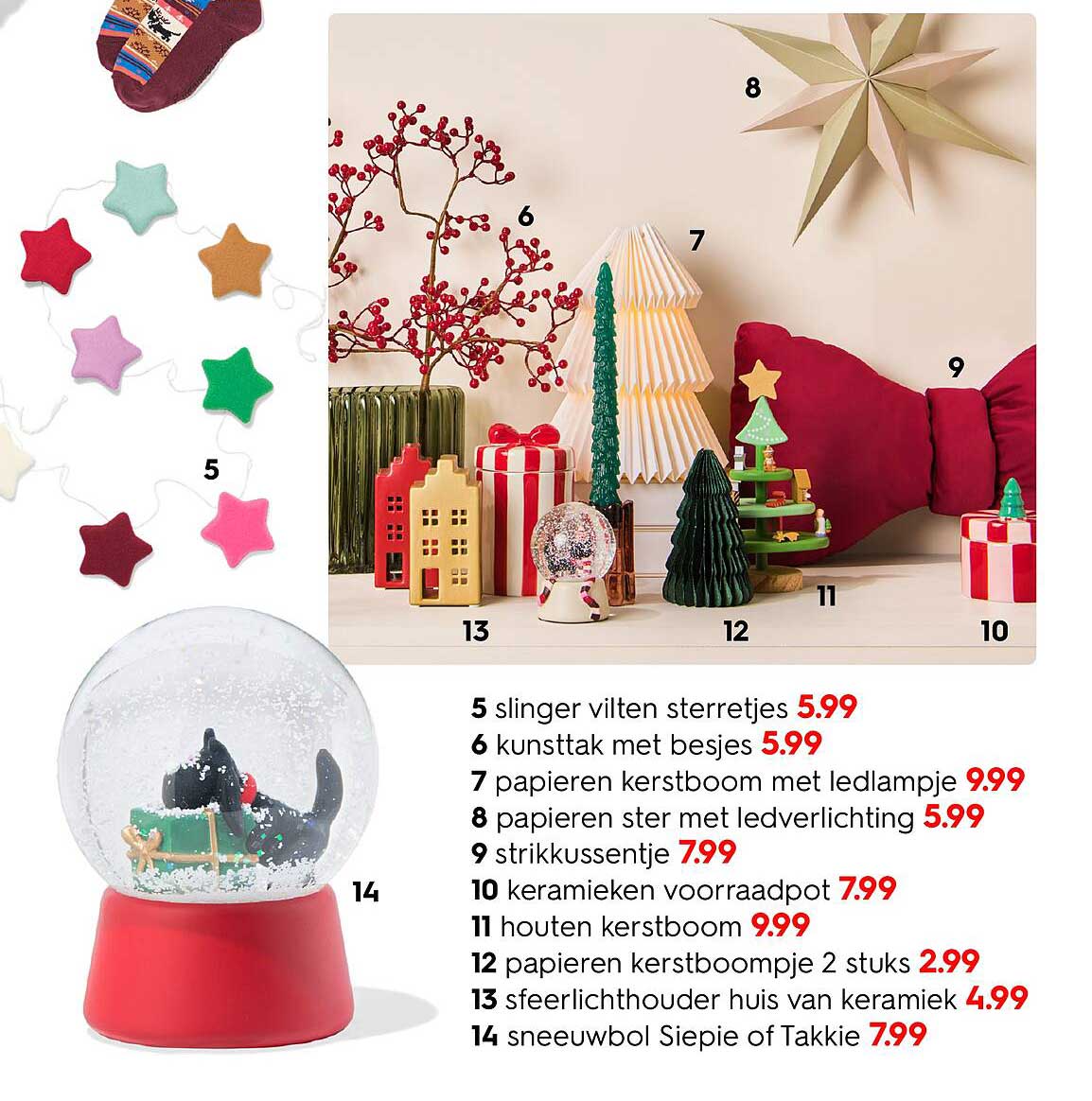 sneeuwbol Siepie of Takkie 7.99