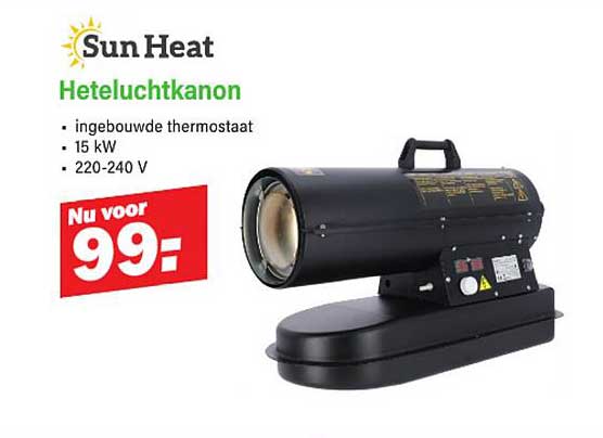 Sun Heat Heteluchtkanon