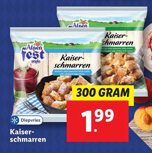 Kaiser-Schmarren aanbieding bij Lidl