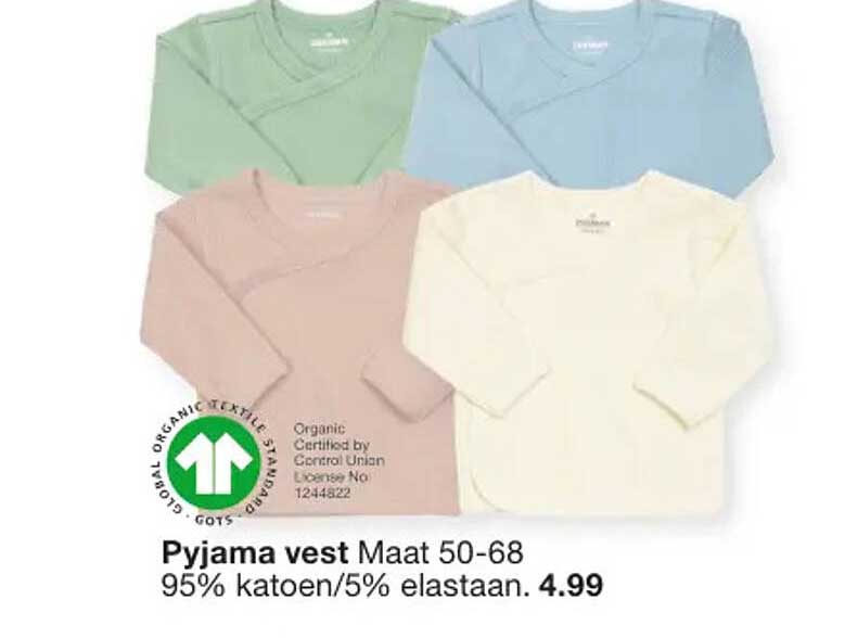 Pyjama vest