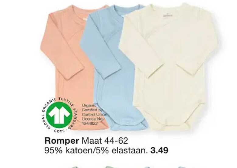 Romper Maat 44-62
