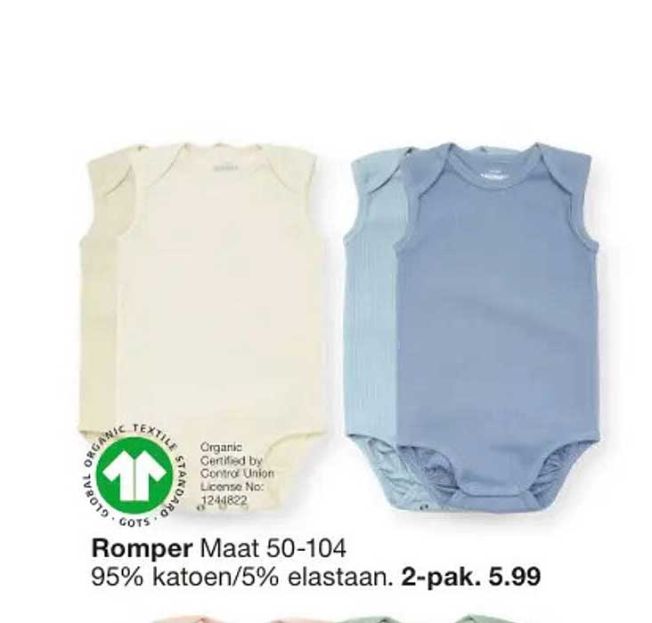 Romper Maat 50-104