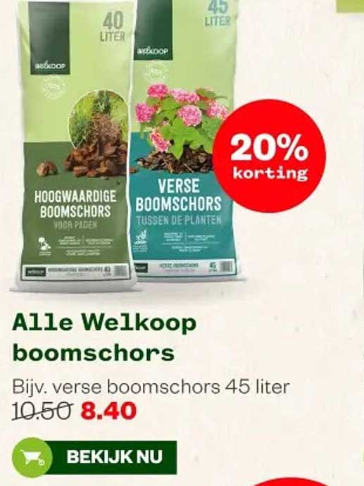 Alle Welkoop boomschors