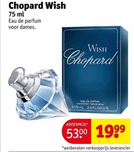 Chopard Wish 75 ml Eau de parfum voor dames.