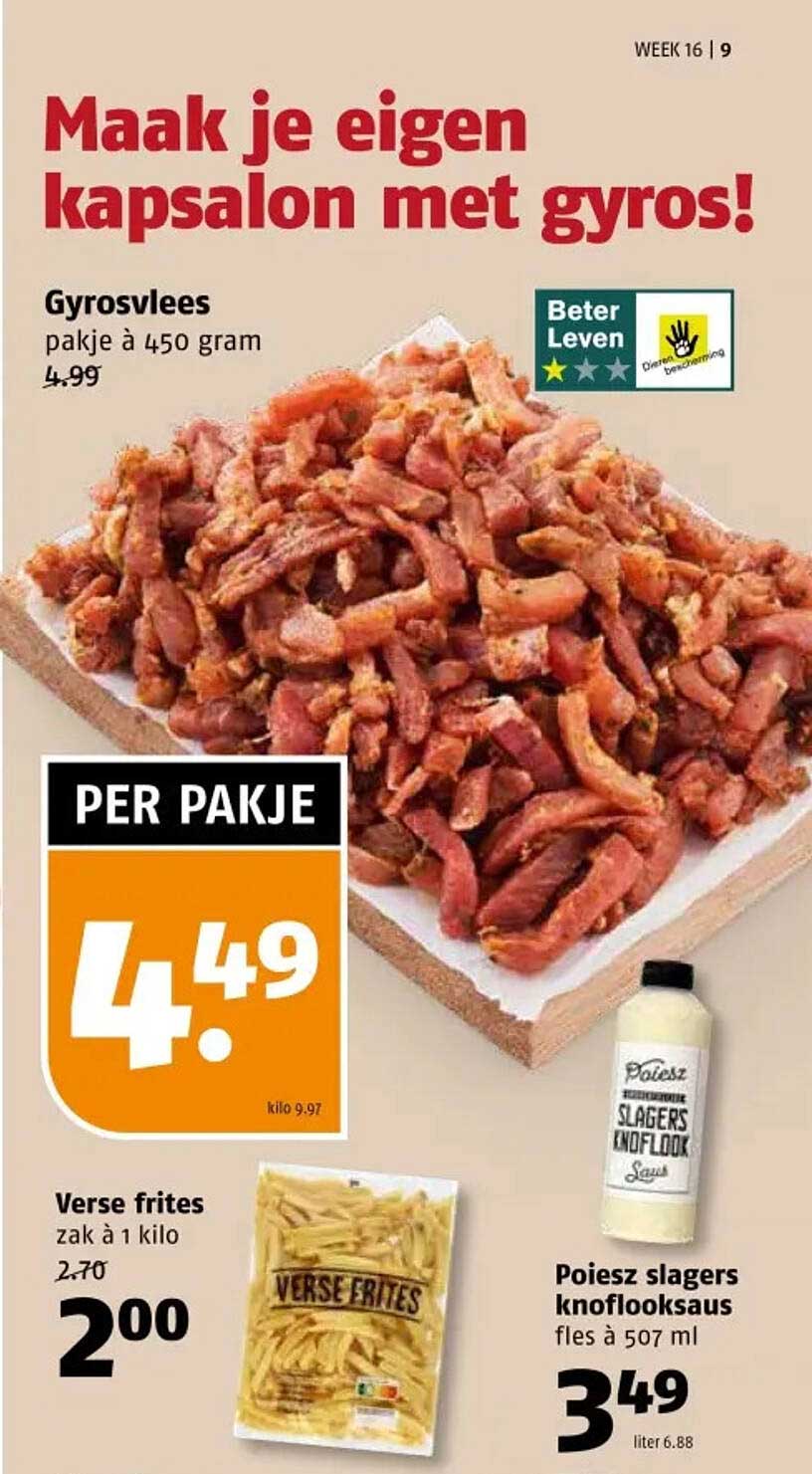 Maak je eigen kapsalon met gyros!