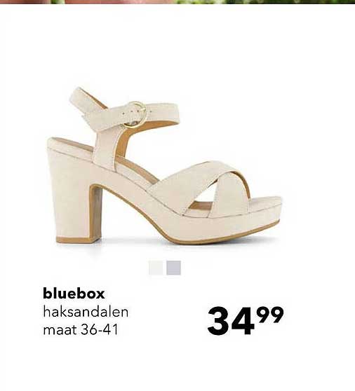 bluebox haksandalen maat 36-41