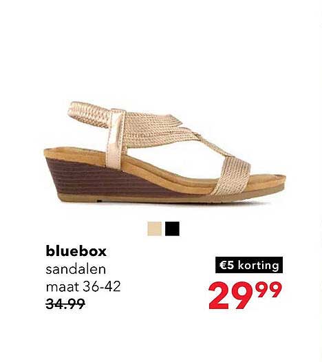 bluebox sandalen maat 36-42