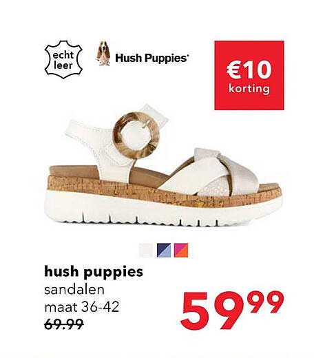 hush puppies sandalen maat 36-42