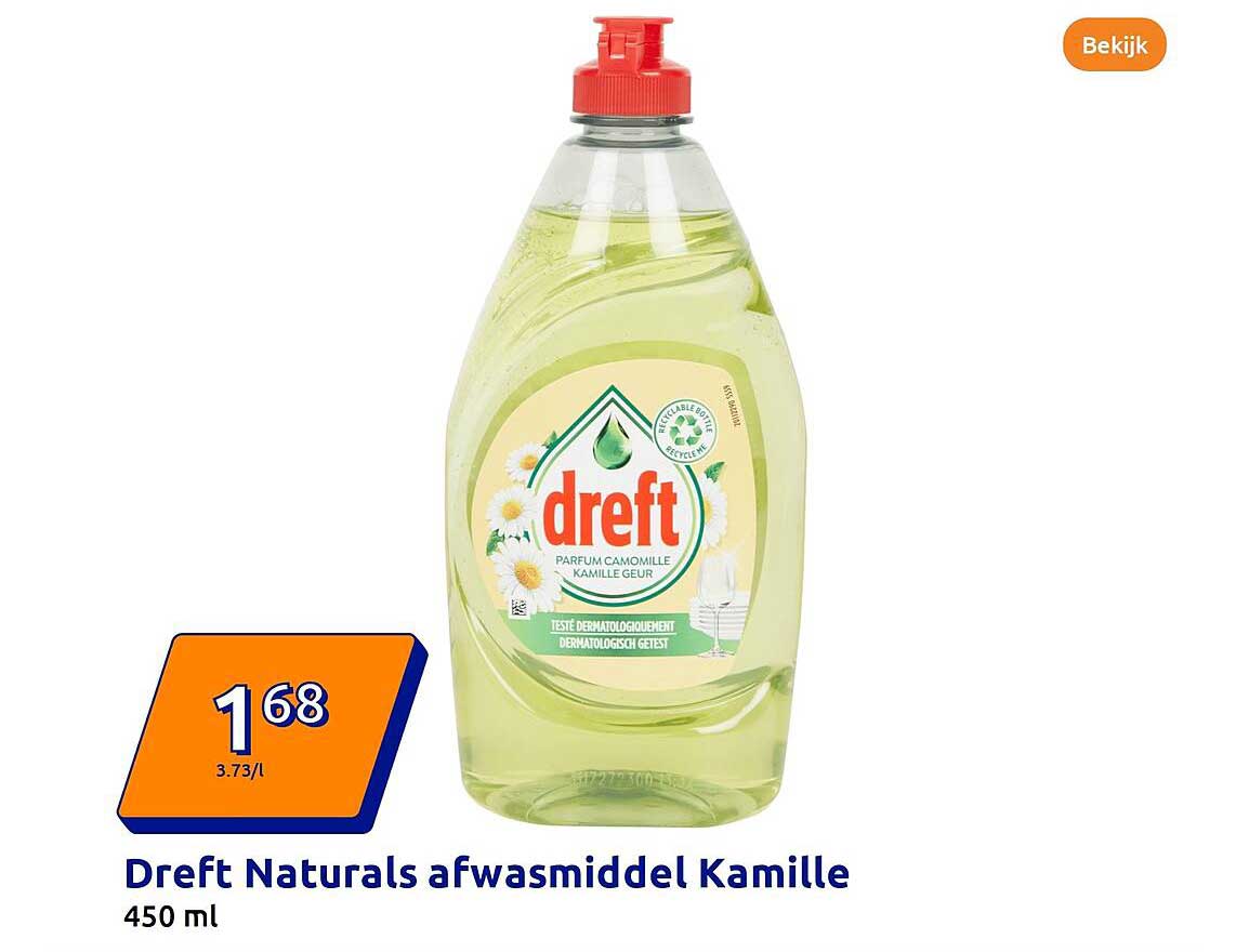 Dreft Naturals afwasmiddel Kamille 450 ml